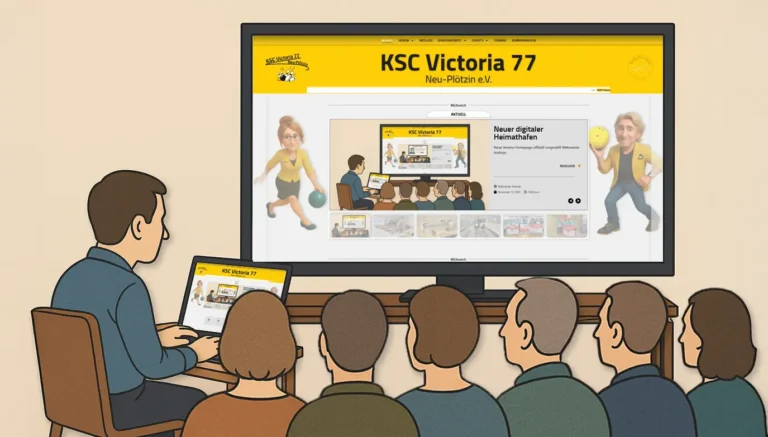 Neue Vereins-Homepage vorgestellt