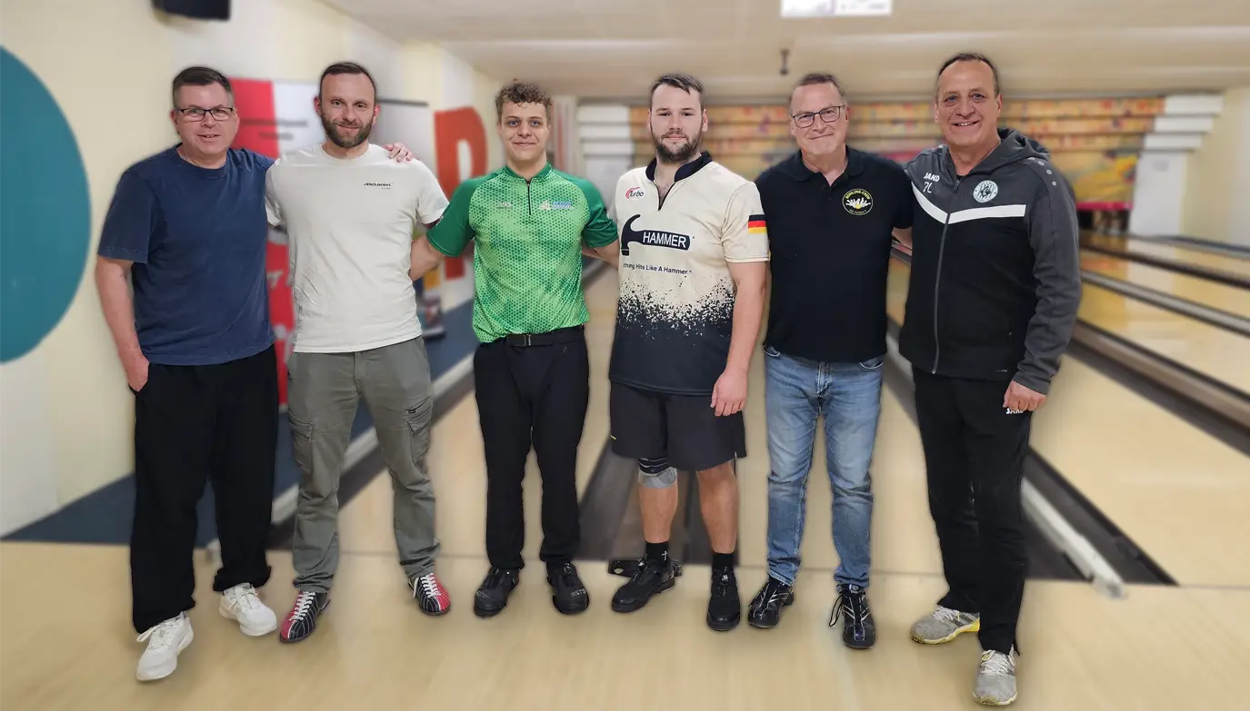 Hauke I., Martin S., Max Lorenz, Paul Purps, Andreas Rödel und Peter Lorenz