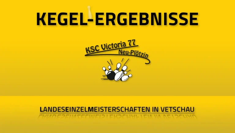 Landeseinzelmeisterschaften in Vetschau