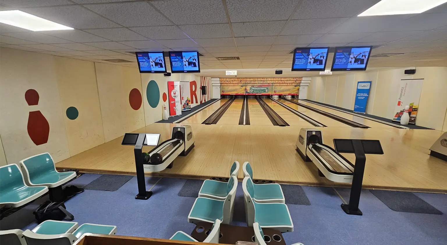 Angekommen in Premnitz auf der Superbowlingbahn