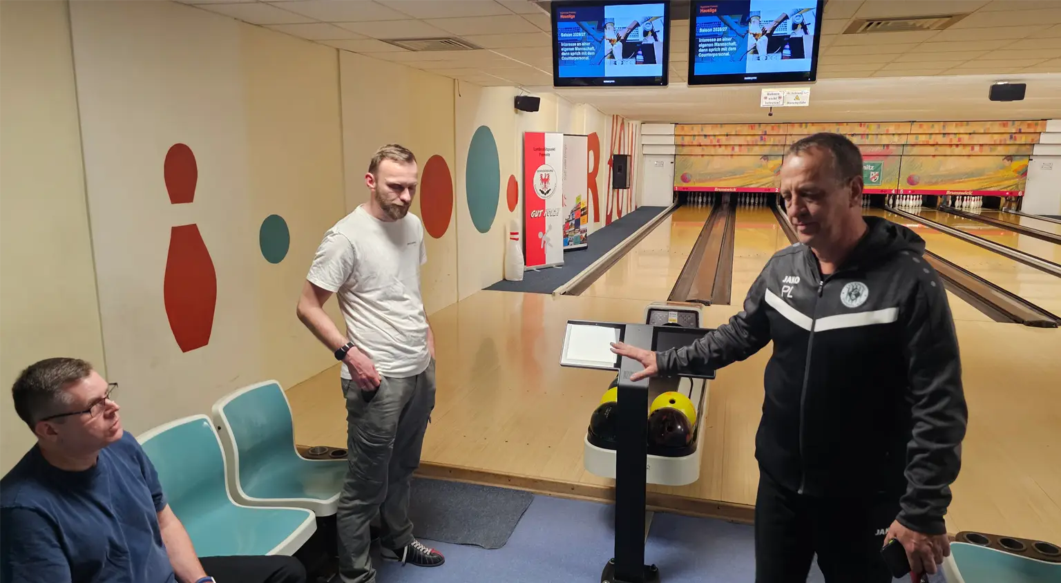 Erstes Fachgespräch mit Peter Lorenz (Jugendwart / Bundesliga)