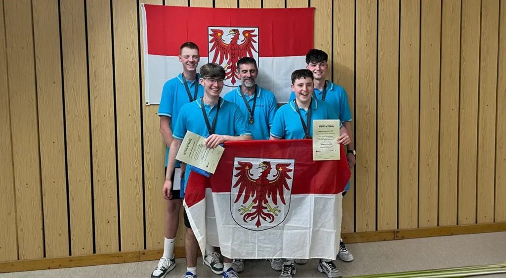Potsdam‑Mittelmark U18 männlich – Platz 1 mit 3493 Holz