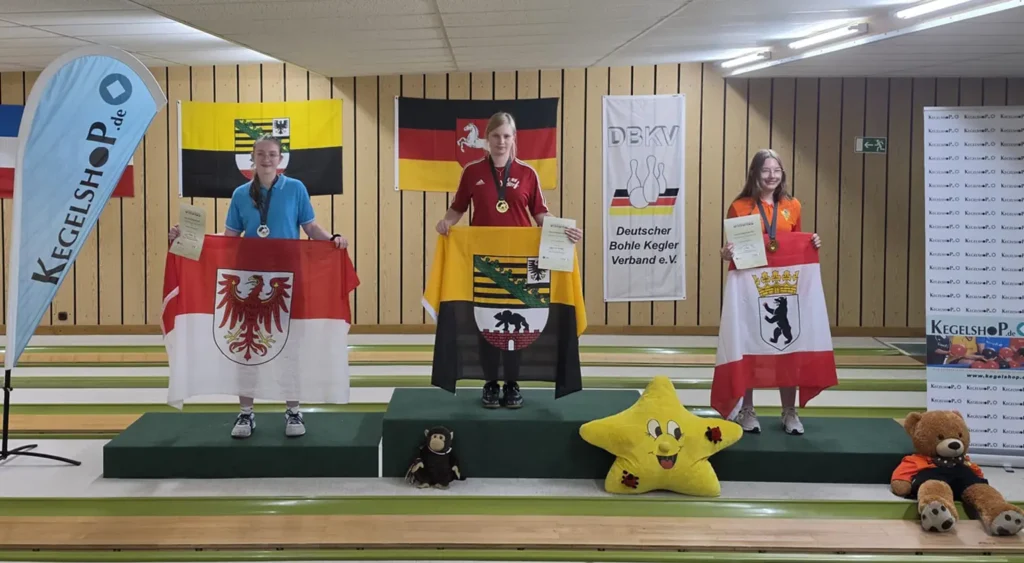 Charleen Sandow (U14 weiblich) – Zweite mit 826 Holz