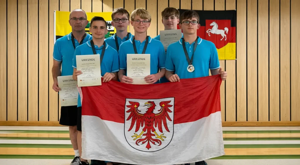 Potsdam‑Mittelmark U14 männlich – Platz 2 mit 3237 Holz